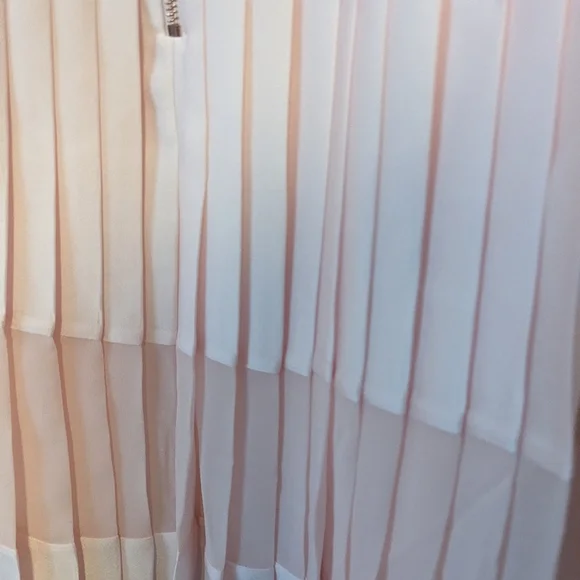 Ted Baker Looez Lace Trim Dress, Pink Nude Size 6-8 - Picture 14 of 16